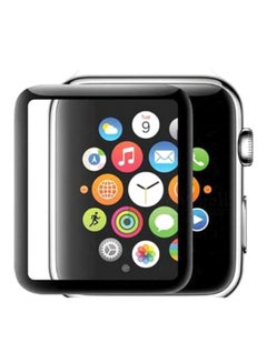 3D Curved Screen Protector For Apple Watch Series 4/5 40mm Clear/Black
