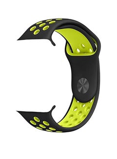 Soft Silicone Replacement Band For Apple Watch 1/2 42mm Green/Black/Grey