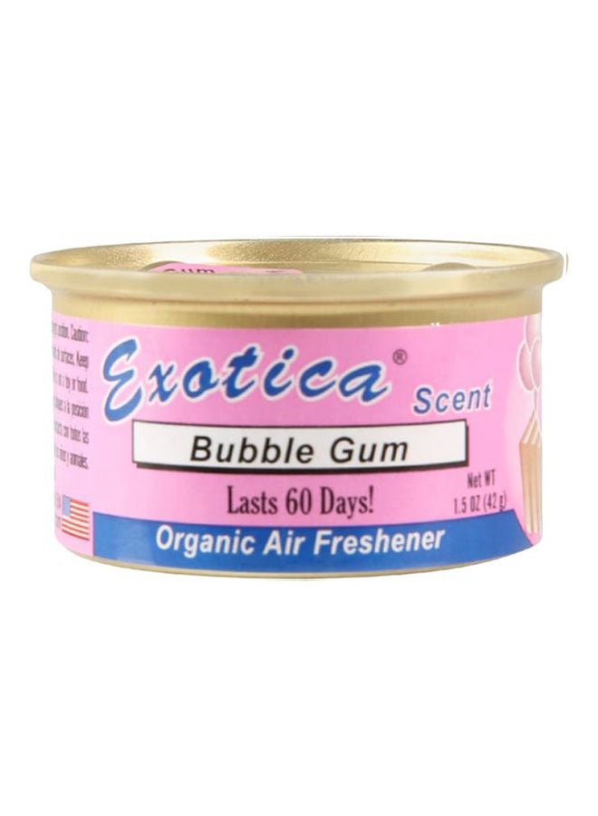 EXOTICA Bubble Gum Flavoured Car Air Fresheners 