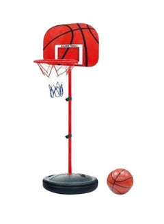 Adjustable Basketball Hoop And Support Set For Kids