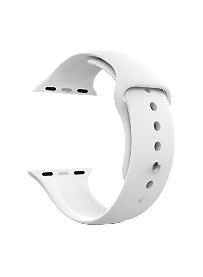 Generic - Replacement Band For Apple Watch 42 mm White - Image 1