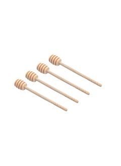 اي ار تي سي طقم مغارف عسل مكون من 4 قطع بيج 10x20x3سم  - Image 1