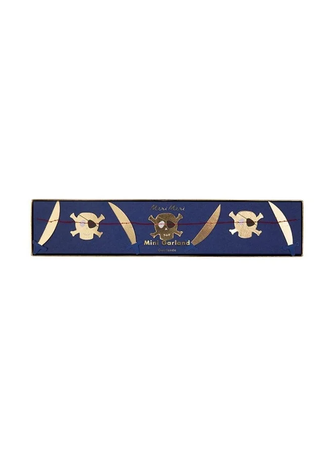 Meri Meri Pirate Mini Garland Party Banner