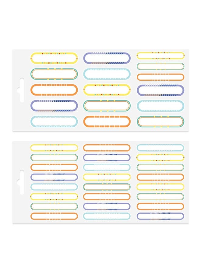 Pack Of 40 Write And Stick On Self-Adhesive Label White