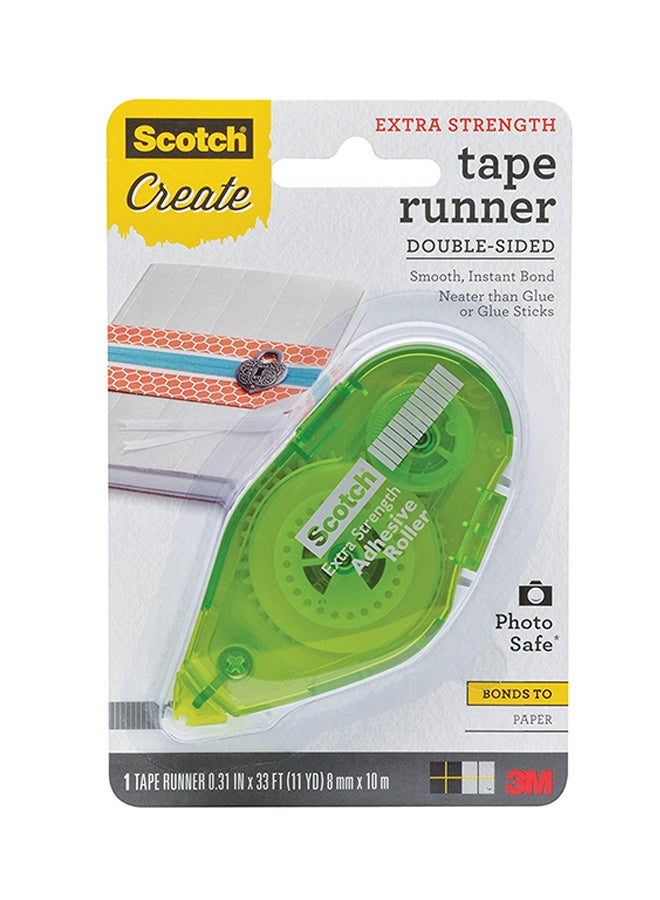 سكوتش بَكَرة شريط لاصق بقوة إضافية أخضر - Image 1