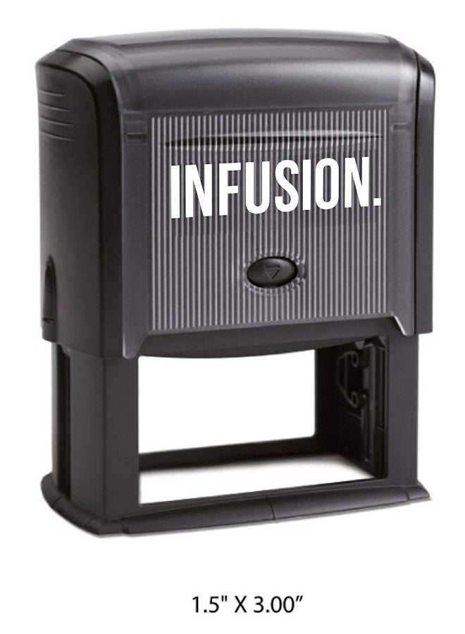 Infusion Self-Inking Box Stamps Grey - Image 3