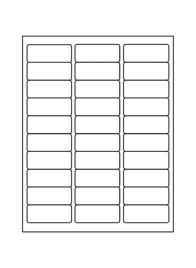 Business Source Pack Of 750 Source White Laser Mailing Label Multicolour - Image 2