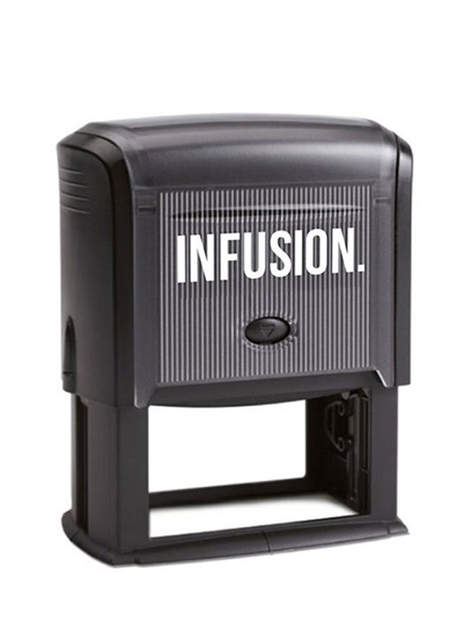 Infusion Self-Inking Box Stamps Grey - Image 1