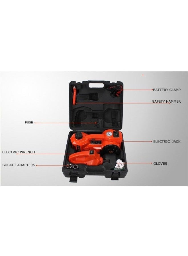 Generic 3-In-1 Electric Car Jack With Air Pump  - Image 5