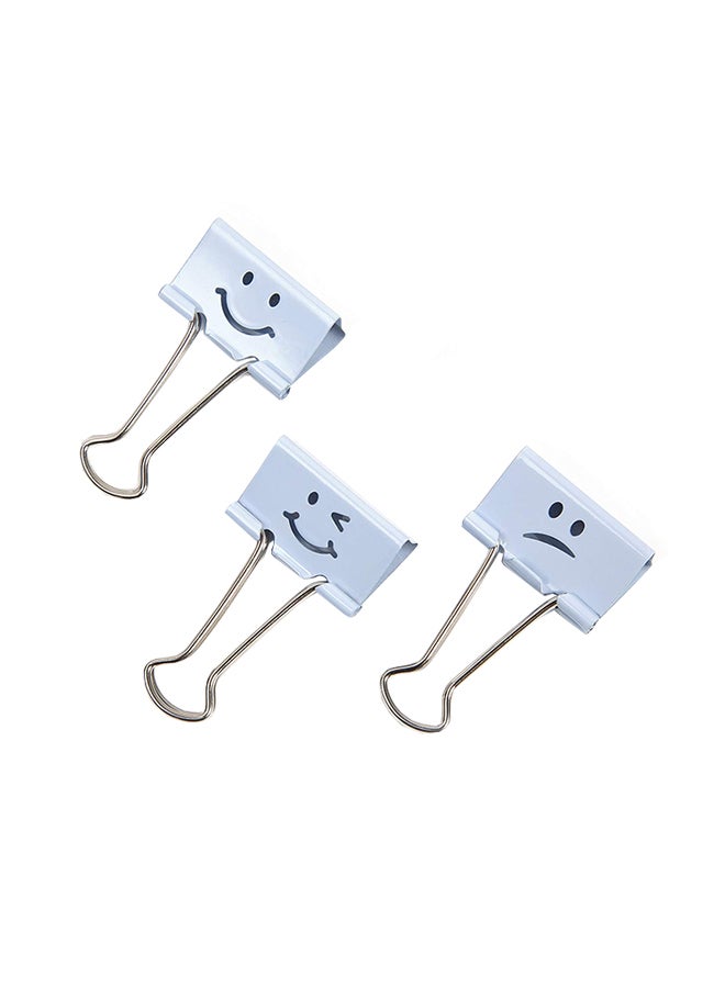 RAPESCO 20-Piece Emoji Binder Clip Multicolour - Image 1