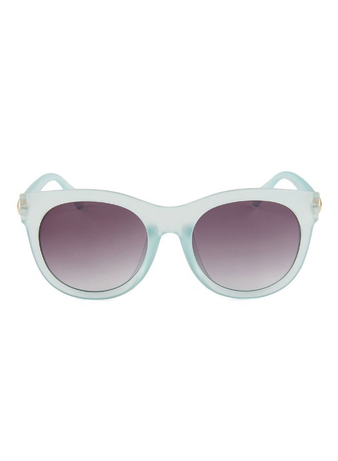 Veil Women's Round Frame Sunglasses - Lens Size: 56 mm  - Image 1