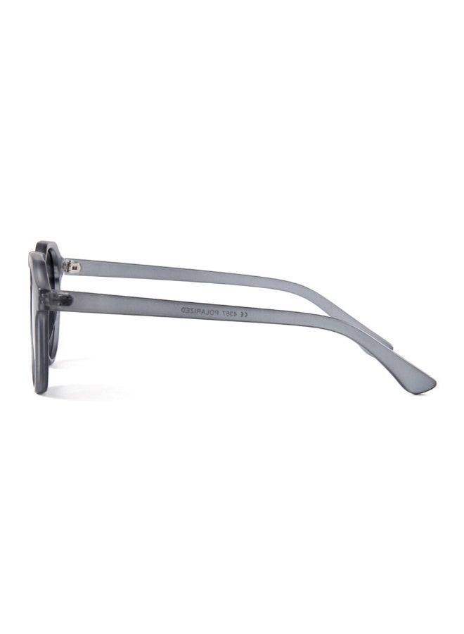 Veil Round Frame Sunglasses V711  - Image 3