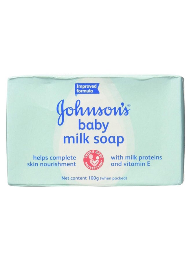 جونسون طقم صابونة حليب من 12 قطعة - Image 1