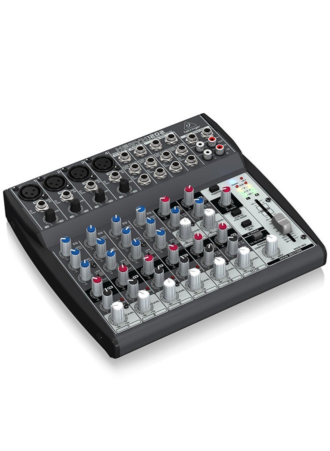 behringer - Premium 12-Input 2-Bus Mixer 1202 Grey/Red/Blue - Image 1