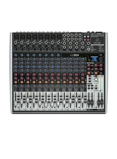 behringer Premium 22-Input 2/2-Bus Mixer With Multi-FX Processor X2222USB Grey/Red/Blue  - Image 1