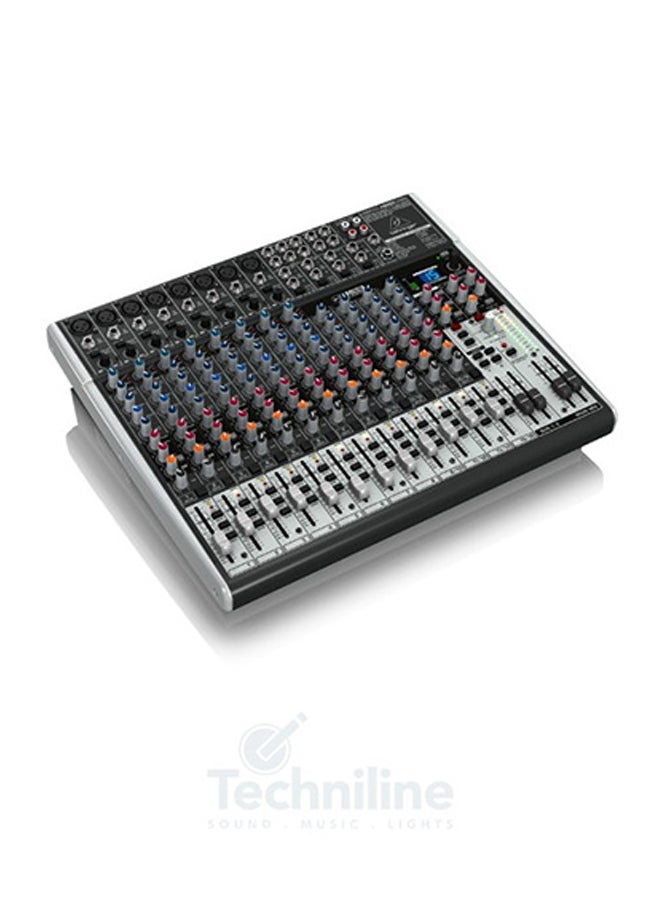 behringer - Premium 22-Input 2/2-Bus Mixer With Multi-FX Processor X2222USB Grey/Red/Blue - Image 1