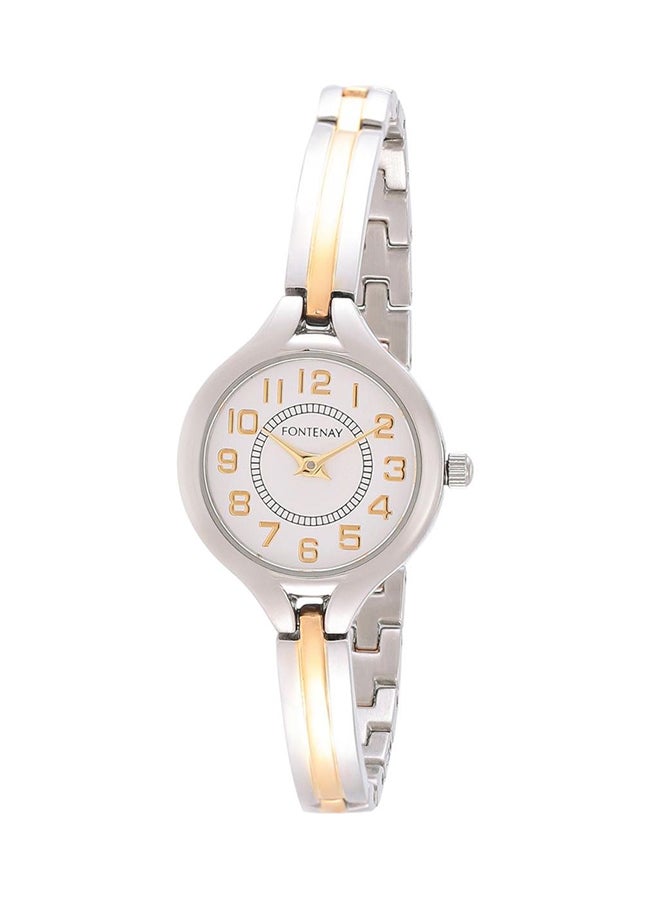 Fontenay Paris women Water Resistant Stainless Steel Analog Watch 332QMAAMX - Image 1