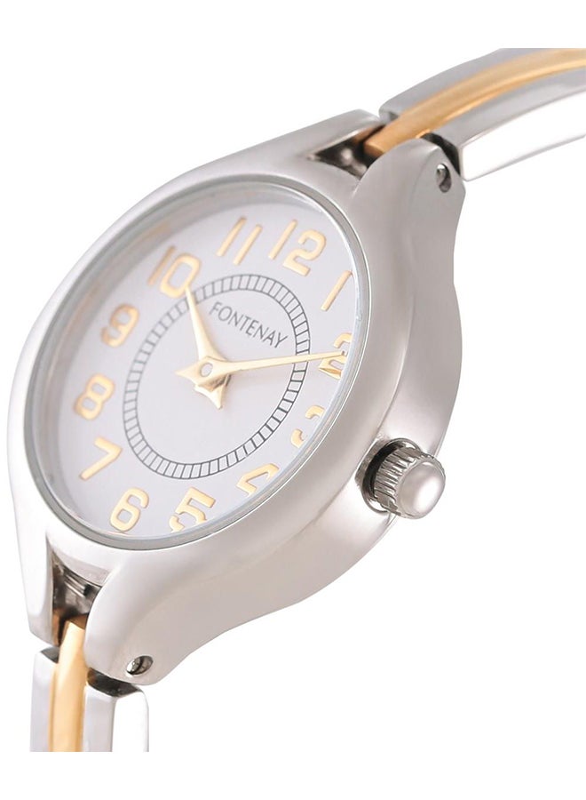 Fontenay Paris women Water Resistant Stainless Steel Analog Watch 332QMAAMX - Image 2