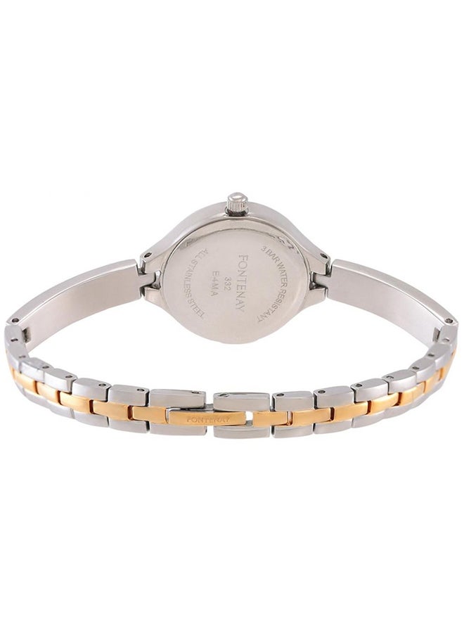 Fontenay Paris women Water Resistant Stainless Steel Analog Watch 332QMAAMX - Image 3