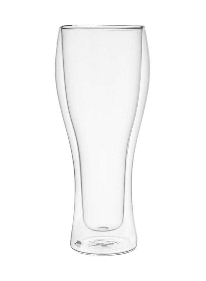 CRISTAL 2-Piece Double Wall Tumbler Set Clear 410ml - Image 1