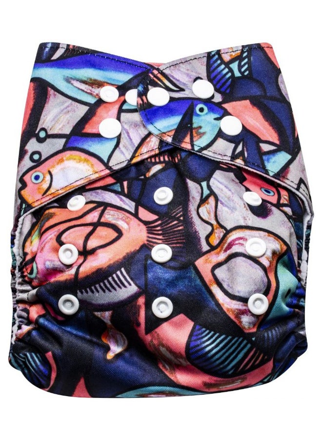All-In-One Reusable Diaper, (10-18 kg)