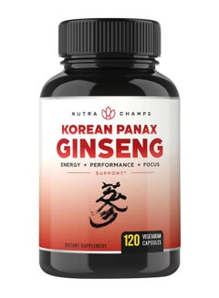 NutraChamps Korean Red Panax Ginseng  - Image 1