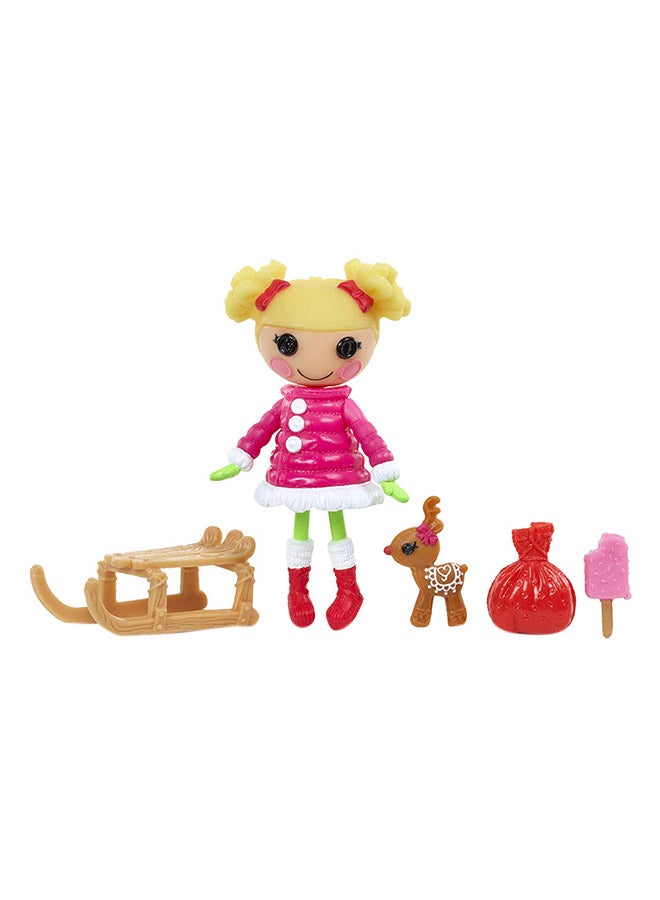 Lalaloopsy 3-Inch Mini Figure With Accessories Holly Sleighbells 