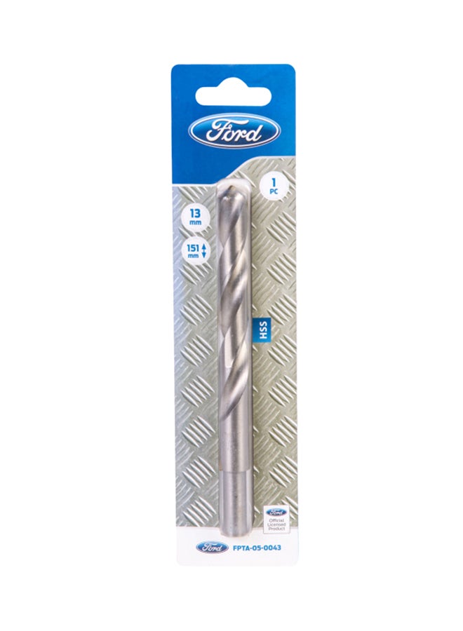 Ford HSS Drill Bit Silver 13mm - Image 1