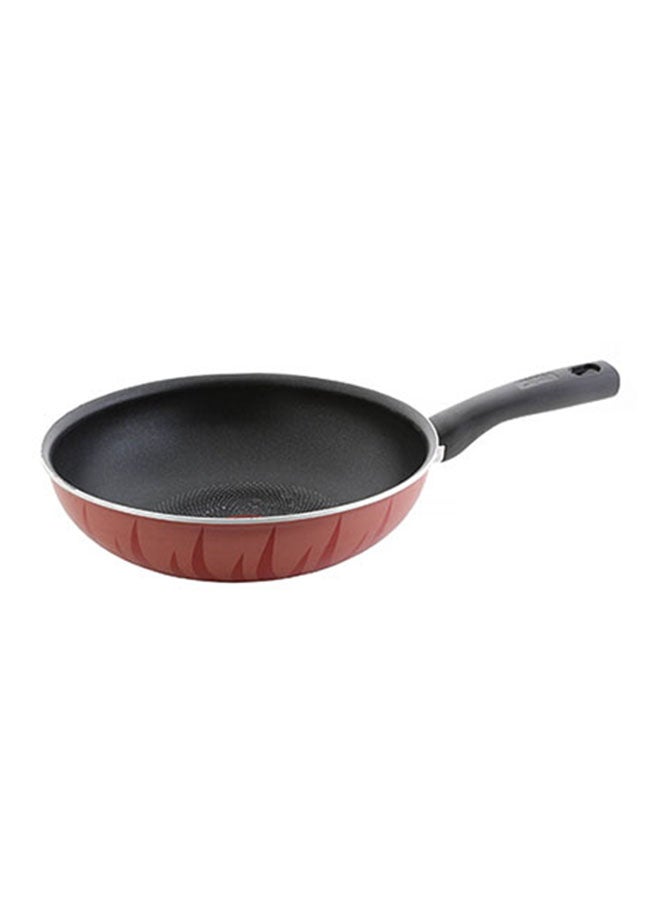 Alsaif Non-Stick Wok Black/Red 30cm 