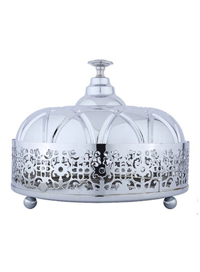 Alsaif Date Bowl Stainless Steel Chrome 20x20cm 