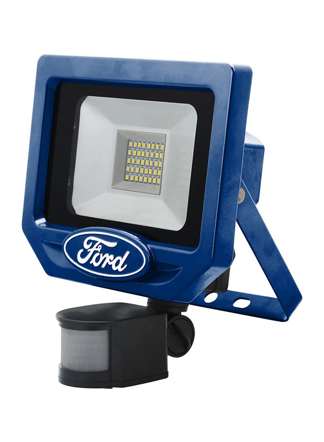 Ford 20W High Power Led Work Light With Sensor - 2000 Lumens Blue/Black 