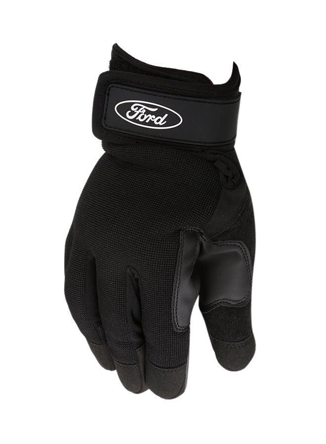 Ford Leather Palm Gloves XL Black