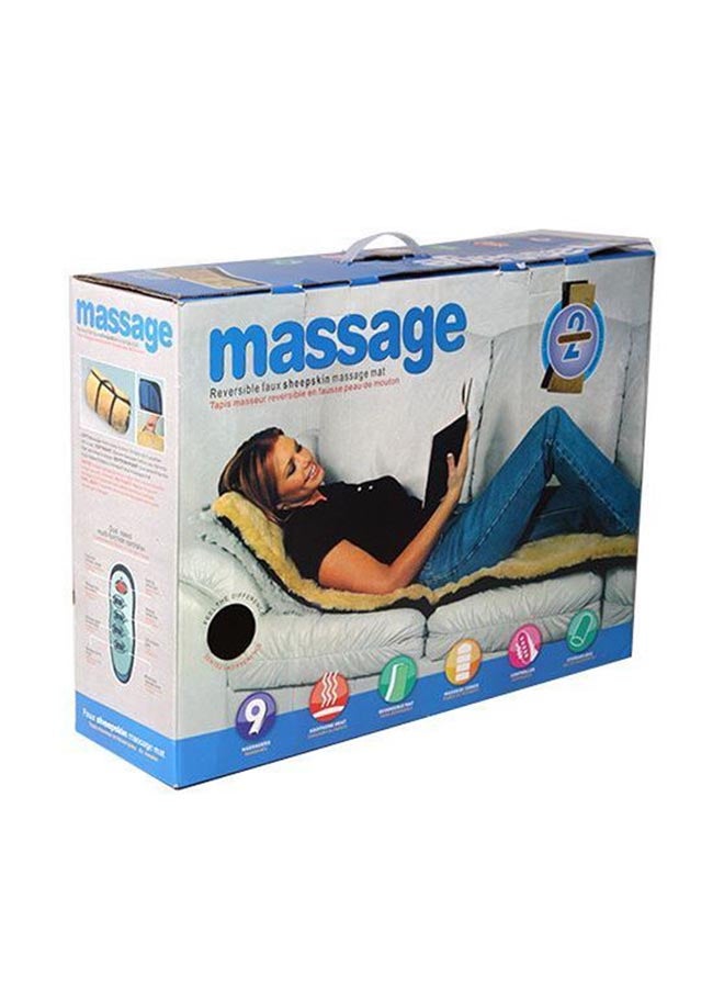 Generic 9 Motor Heat Full Body Massage Mat  - Image 1