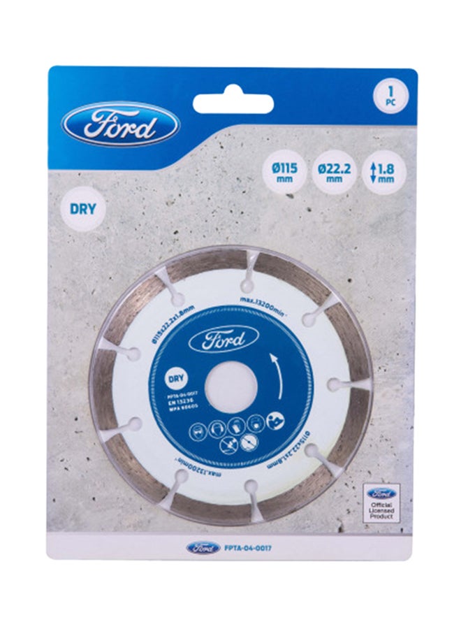 Ford Dry Diamond Disc Blue/Silver - Image 1