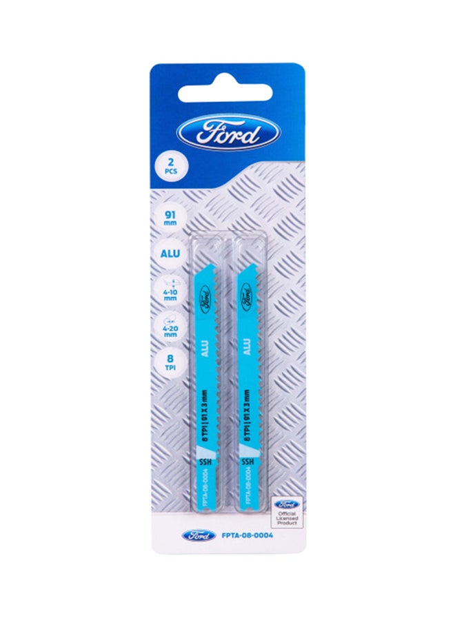 Ford 2-Piece Jigsaw Blade Blue