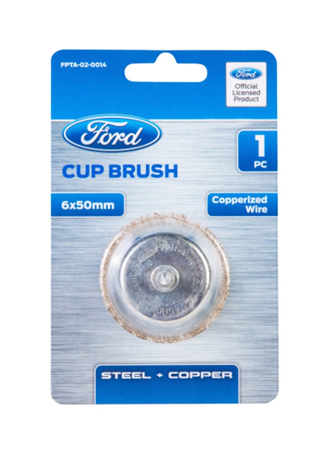 Ford 50Mm Cup Brush Copper Silver