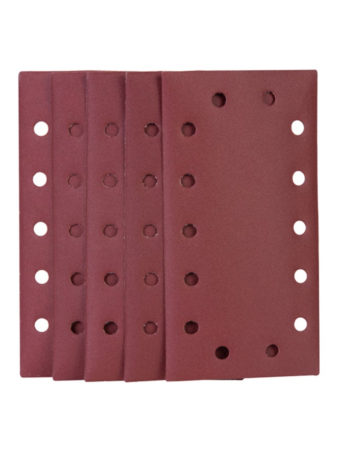 Ford Pack Of 5 Sanding Papers Red 115x230mm