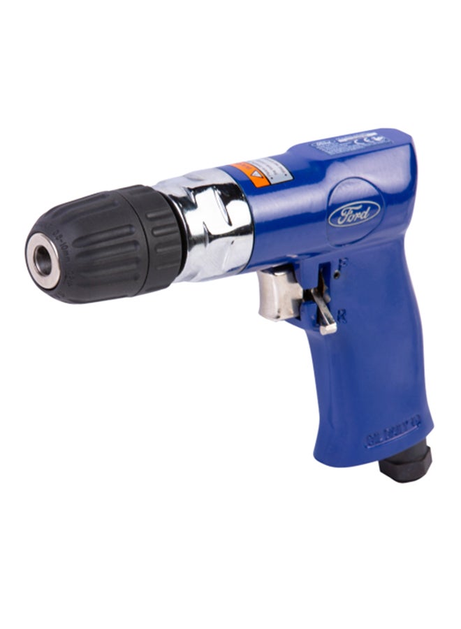 Ford 3/8 Inch Air Drill Keyless Chuck Blue/Black