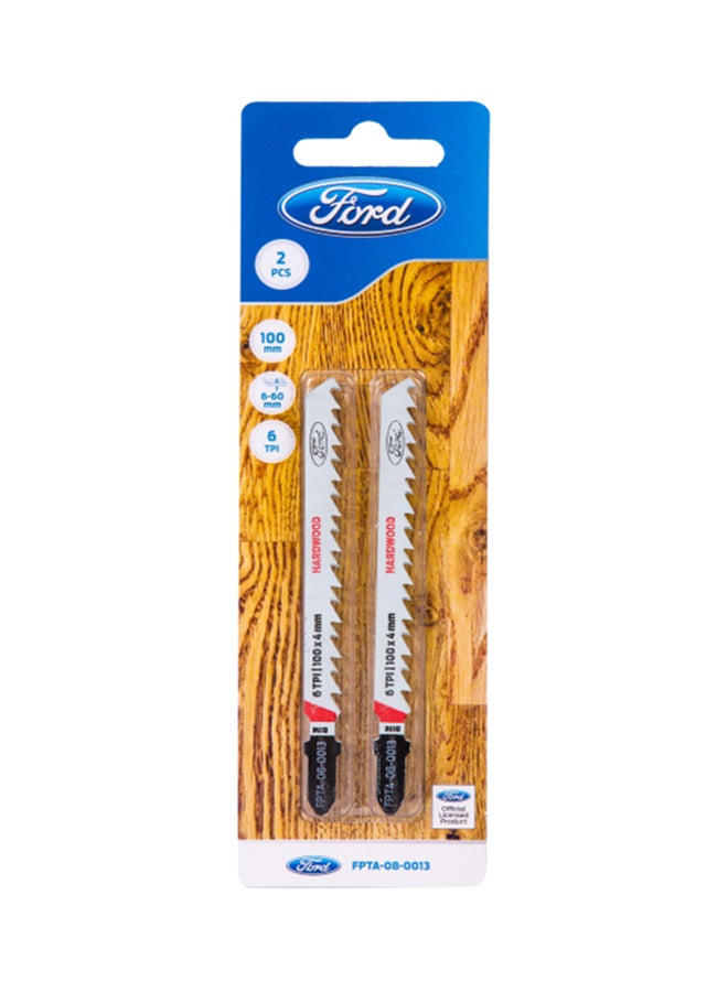 Ford Jigsaw Blades Hcs - 2 Piece Silver
