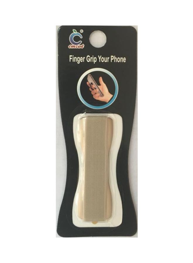 حامل للهاتف المحمول بمقبض لأصبع