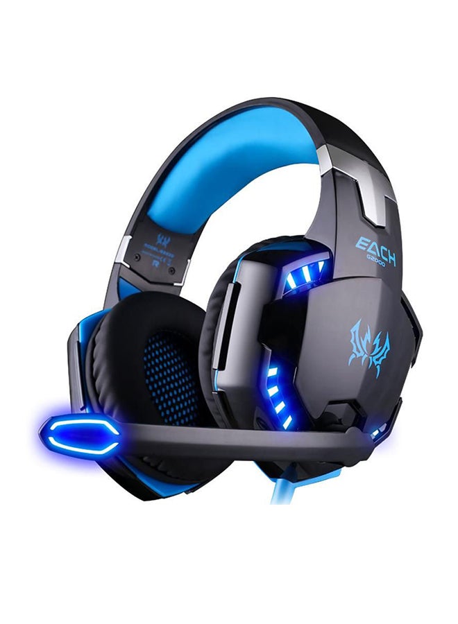 كوشن إيتش سماعة رأس سلكية للألعاب G2000 ستيريو فوق الأذن مزودة بميكروفون لـ PS4/PS5/XOne/XSeries/NSwitch/PC - Image 2