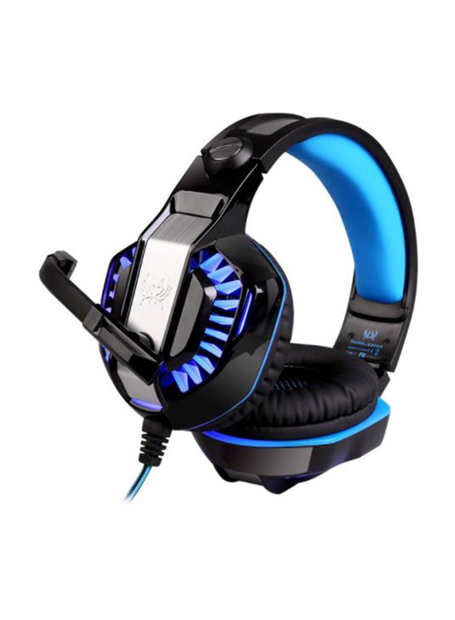 Beauenty G2000 FT Gaming Headset Black/Blue - Image 3