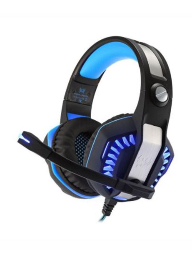 Beauenty G2000 FT Gaming Headset Black/Blue - Image 2