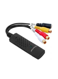 USB VHS To DVD Converter Audio Video Composite Capture Card Adapter Multicolour