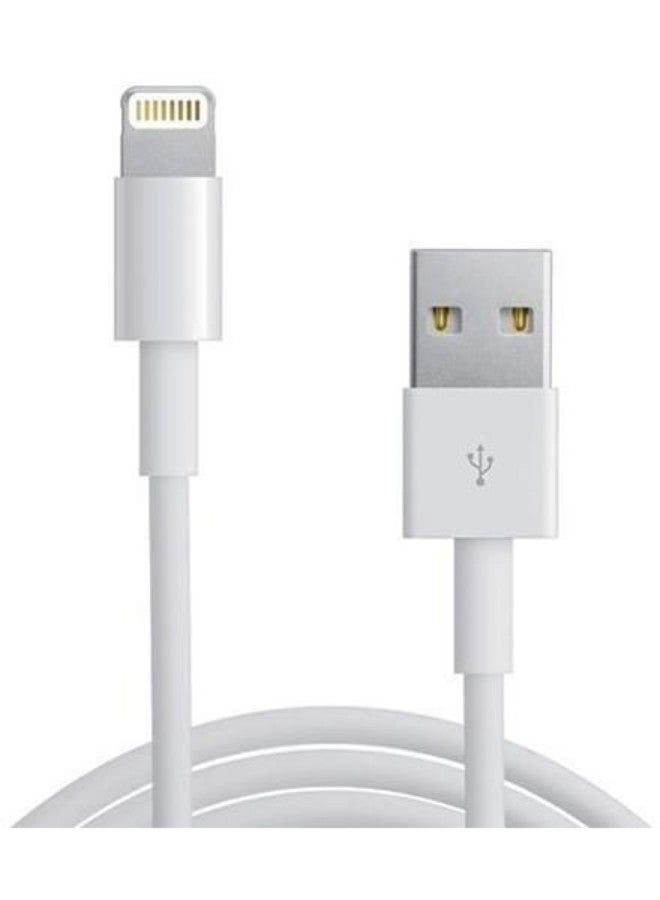 Generic - USB Lightning Cable Data Sync Charger White - Image 1
