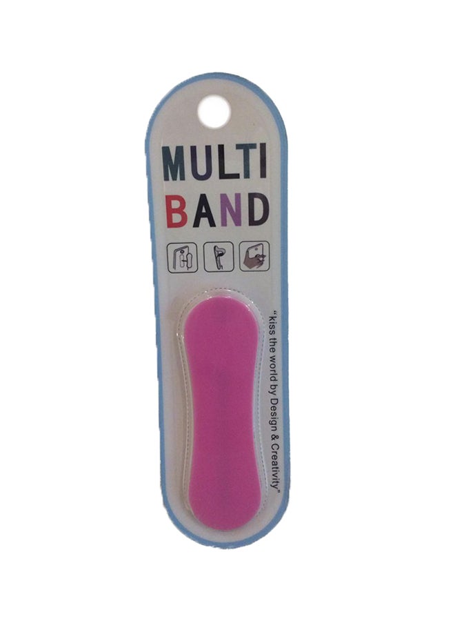 Multi Band - Finger Grip Holder For Smart Phone Pink - Image 1