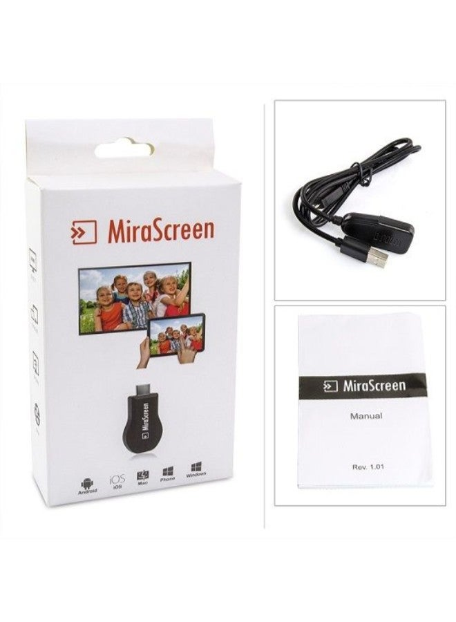 Mirascreen TV Dongle Adapter Miracast Receiver Black - Image 2