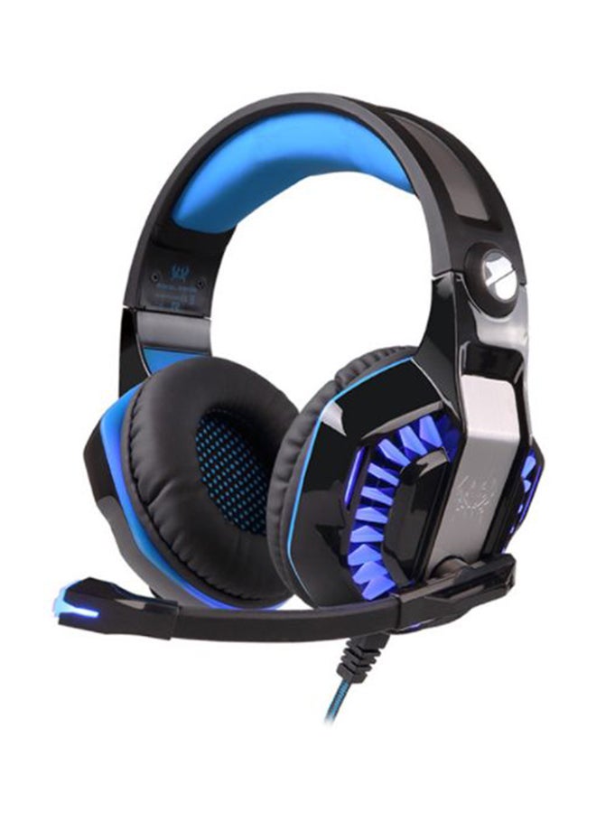 Beauenty G2000 FT Gaming Headset Black/Blue - Image 4