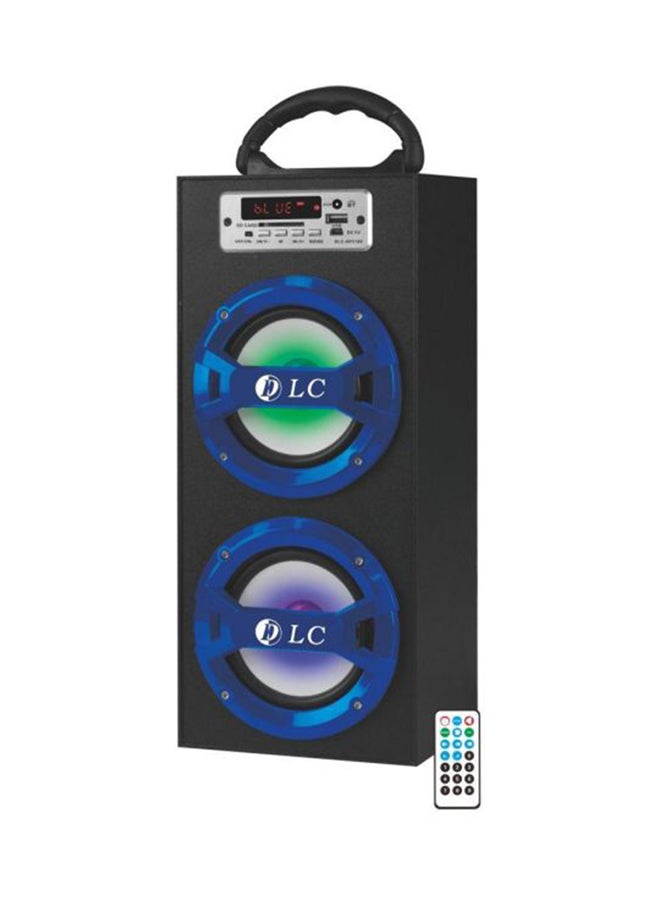 DLC Rechargeable Bluetooth Speaker Blue/Black 