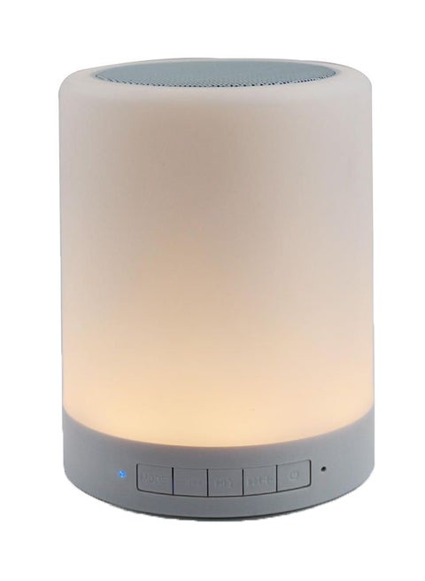 Water-Resistant Portable Wireless Bluetooth Speaker With Touch Control Led Light CL671
